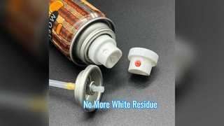 ड्राई शैम्पू वाल्व कोई अवशेष नहीं
