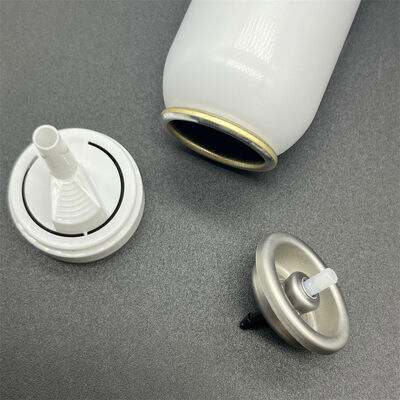 खरीदें स्टाइलिंग फोम उत्पादों को वॉल्यूम करने के लिए पेशेवर इनवर्टेड हेयर मूस एयरोसोल वाल्व ऑनलाइन निर्माण