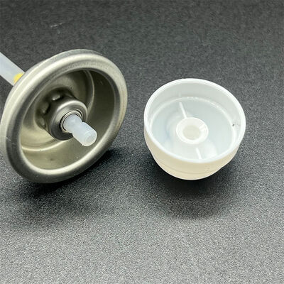 खरीदें डिओडोरेंट बॉडी स्प्रे वाल्व बॉडी स्प्रे के लिए पेशेवर कॉस्मेटिक एरोसोल वाल्व ऑनलाइन निर्माण