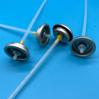 खरीदें विश्वसनीय पाउडर रिलीज़ के साथ ड्राई शैम्पू स्प्रे अनुप्रयोगों के लिए एरोसोल वाल्व ऑनलाइन निर्माण