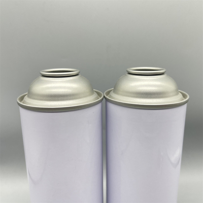 खरीदें Aerosol Tin Can for Butane Gas and Refillable Aerosol Empty Spray Butane Gas ऑनलाइन निर्माण