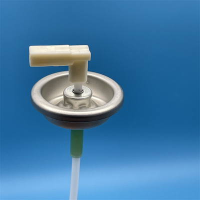 खरीदें one inch Aerosol Metering Spray Valves with L Type Actuators for Air Freshener ऑनलाइन निर्माण