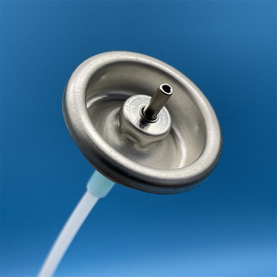 खरीदें Wholesale 1 Inch Metal Metering Aerosol Can Valve with Actuator for Air Freshener ऑनलाइन निर्माण