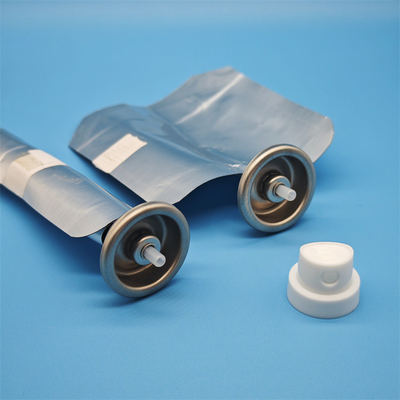 खरीदें 1 Inch Bag on Valve Aluminum Aerosol Metal Cans Bag on Valve Spray BOV for Oil Spray Cosmetic Spray ऑनलाइन निर्माण