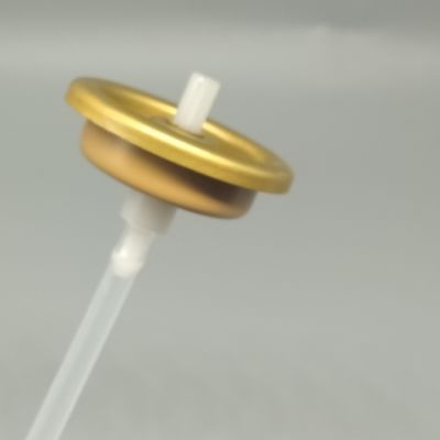 खरीदें पाउडर स्प्रे अनुप्रयोगों के लिए 1 इंच टिनप्लेट और एल्यूमीनियम एयरोसोल वाल्व ऑनलाइन निर्माण