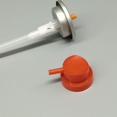 खरीदें Robust 360-Degree Aerosol Valve with Heavy-Duty Actuator for Industrial-Grade Lubricants and Chemicals with Leak-Free Performance ऑनलाइन निर्माण