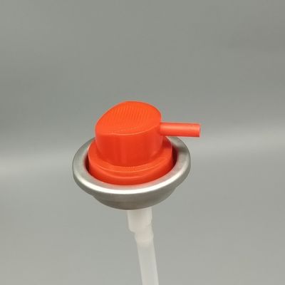 खरीदें High-Output 360-Degree Aerosol Valve with Wide-Fan Actuator for Industrial Coatings and Protective Sprays with Uniform Film Formation ऑनलाइन निर्माण