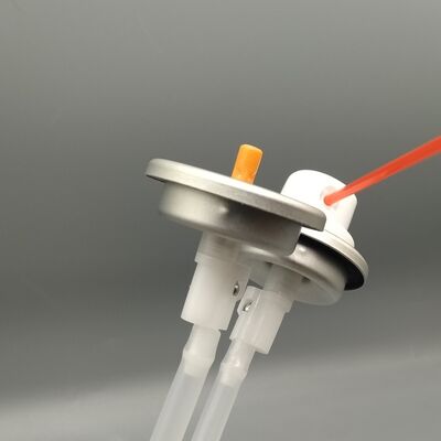 खरीदें High-Reliability 360 Degree Aerosol Valve With Actuator for Fire Blocking Sprays and Insulating Foams with Consistent High-Volume Output ऑनलाइन निर्माण