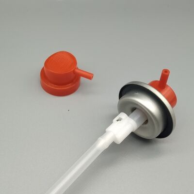 खरीदें Corrosion-Resistant 360 Degree Aerosol Valve With Actuator for Marine Lubricants and Saltwater Protection with Sealed Actuator Housing ऑनलाइन निर्माण