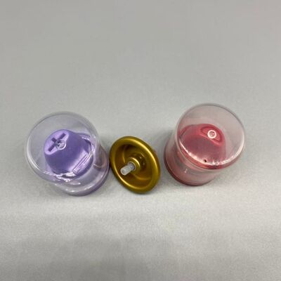 खरीदें कॉस्मेटिक फोम स्प्रे पैकेजिंग के लिए उल्टे एयरोसोल हेयर मूस एल्यूमिनियम वाल्व ऑनलाइन निर्माण