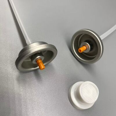 खरीदें प्रिसिजन मिस्ट एंटी-ब्लॉकिंग नोजल रासायनिक प्रतिरोधी एयरोसोल हेयर गोंद स्प्रे वाल्व विग और ट्यूपी लगाव के लिए ऑनलाइन निर्माण