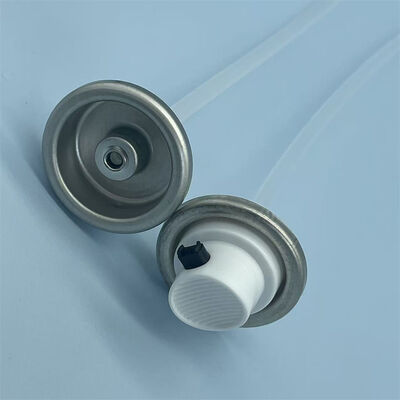 खरीदें औद्योगिक कोटिंग्स के लिए उच्च-प्रवाह डिजाइन और विलायक-प्रतिरोधी घटकों के साथ लीक-प्रूफ फीमेल पेंट एयरोसोल वाल्व ऑनलाइन निर्माण