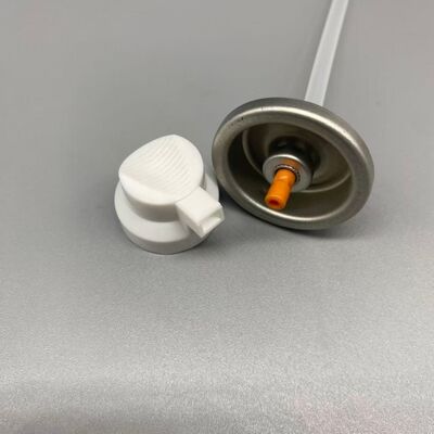 खरीदें उच्च क्षमता वाले पाउडर वितरण समाधान के साथ ड्राई शैम्पू एरोसोल स्प्रे वाल्व ऑनलाइन निर्माण