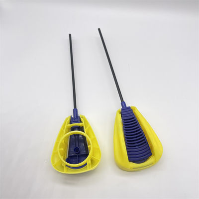 ल्यूर लॉक संगतता के साथ नैदानिक उपकरण और सेंसर पोर्ट के लिए सैनिटरी मेडिकल-ग्रेड फोल्डेबल नोजल कैप