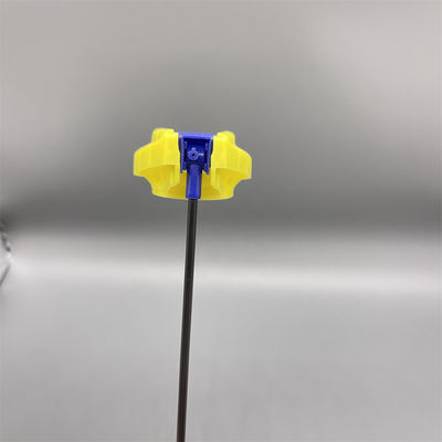 रासायनिक प्रतिरोधी सामग्री में एयरोसोल डिब्बे के लिए कॉम्पैक्ट डिज़ाइन और एकीकृत एक्सटेंशन ट्यूब के साथ फोल्डिंग ट्रिगर स्प्रे हेड