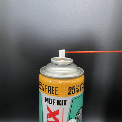 घरेलू सफाई और DIY परियोजनाओं के लिए सुसंगत मिस्ट डिस्पर्शन के साथ सहज फुल-कवरेज एरोसोल वाल्व और एक्चुएटर