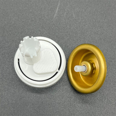 एरोसोल हेयर मूस इनवर्टेड एल्युमीनियम वाल्व सैलून हेयरकेयर ब्रांडों के लिए आदर्श