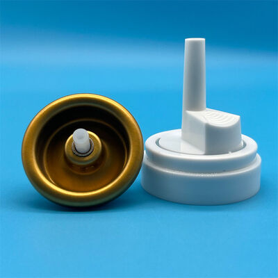 Hair Mousse Inverted Aluminum Valve with Chemical-Resistant Seal for Salon Products
