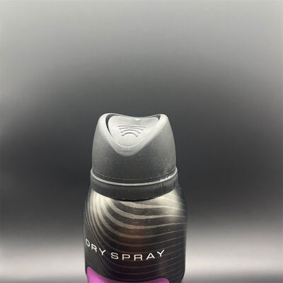 डियोडोरेंट स्प्रे के लिए वाइड जेंटल मिस्ट नोजल, लीक-प्रूफ सील और 360-डिग्री ऑपरेशन वाला एरोसोल वाल्व