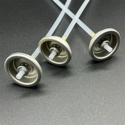 कॉस्मेटिक बालों को ताज़ा करने वाले उत्पादों के लिए ड्राई शैम्पू एरोसोल वाल्व