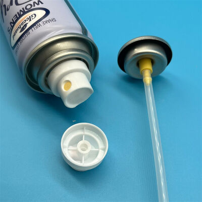 शुष्क शैम्पू स्प्रे वाल्व ठीक पाउडर वितरण के लिए उन्नत वाल्व डिजाइन