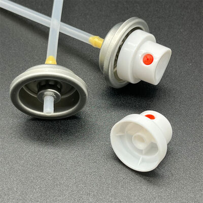 बालों की देखभाल के लिए उच्च गुणवत्ता वाले 1 इंच टिनप्लेट सूखे शैम्पू स्प्रे वाल्व