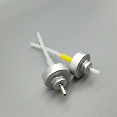 उत्कृष्ट सौंदर्य प्रसाधन और व्यक्तिगत देखभाल स्प्रे के लिए उत्तम और सुसंगत बीस मिलीमीटर मापित वाल्व, महीन धुंध वितरण के साथ