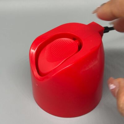 रासायनिक प्रतिरोधी सटीक छिड़काव अनुप्रयोगों के लिए एक्सटेंशन ट्यूब के साथ 65 मिमी एयरोसोल कैप