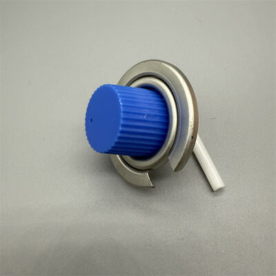 आपातकालीन किट के लिए चाइल्ड-रेसिस्टेंट कैप के साथ कॉम्पैक्ट प्लास्टिक गैस कैनिस्टर वाल्व