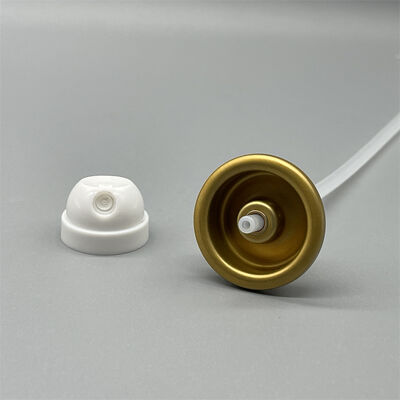 बॉडी स्प्रे डिओडोरेंट एल्यूमीनियम वाल्व पर्सनल केयर एयरोसोल वाल्व रोजमर्रा की स्वच्छता उत्पादों के लिए - संक्षारण प्रतिरोधी और आसान स्थापना