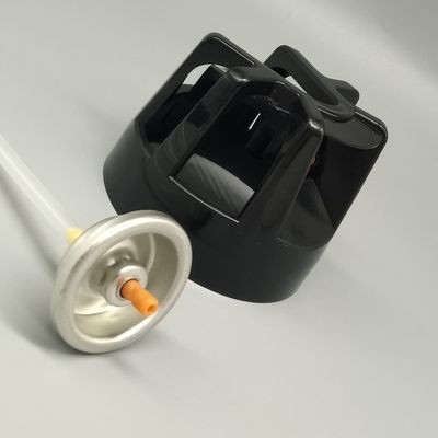 उच्च स्प्रे सटीकता के साथ अल्कोहल आधारित कीटनाशक के लिए एरोसोल वाल्व और एक्चुएटर