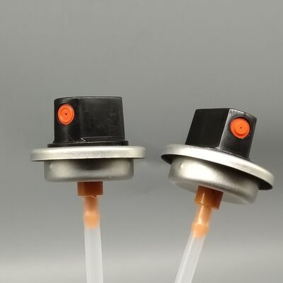 स्थिर स्प्रे आउटपुट के साथ स्प्रे पेंट डिब्बों के लिए उच्च प्रदर्शन पुरुष वाल्व