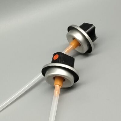 स्प्रे पेंट उत्पादों के लिए एयरोसोल पुरुष वाल्व