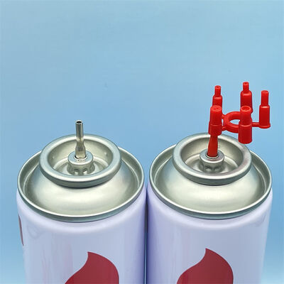 ब्यूटेन गैस लाइटर रिफिल के लिए यूनिवर्सल एरोसोल वाल्व, मशालों के लिए बहुउद्देशीय रिफिल वाल्व