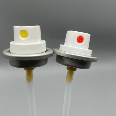 चमकदार और चमकदार बाल देखभाल उत्पादों के लिए 1 इंच बाल चमक स्प्रे वाल्व