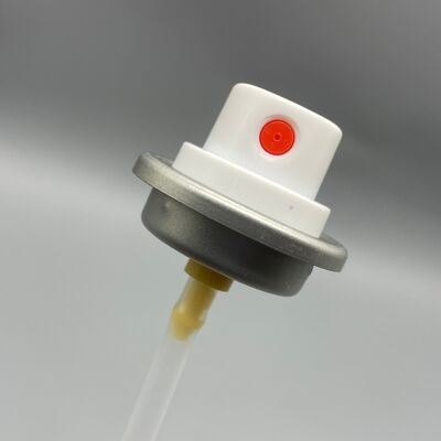 चमक बढ़ाने वाला स्प्रे नोजल, एयरोसोल फिनिशिंग मिस्ट एक्ट्यूएटर, हेयर ग्लॉस एप्लीकेटर