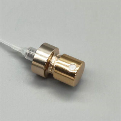 प्रीमियम सुगंध पैकेजिंग के लिए लक्जरी गोल्ड फाइन मिस्ट परफ्यूम पंप