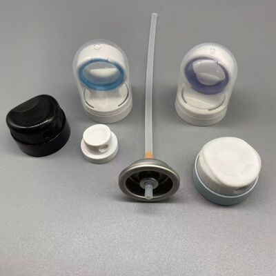 एक इंच का एयरोसोल सनस्क्रीन वाल्व लीक-प्रूफ डिजाइन और सन केयर स्प्रे उत्पादों के लिए 360 डिग्री ऑपरेशन के साथ