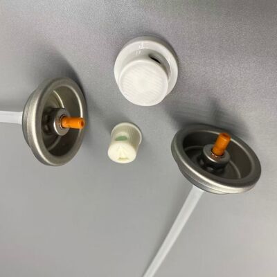 समान वितरण प्रौद्योगिकी के साथ एयरोसोल हेयर गोंद स्प्रे वाल्व