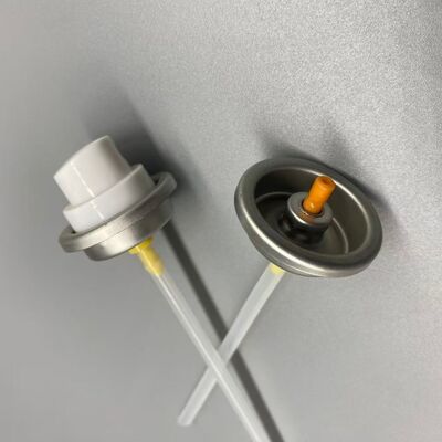 घरेलू सुगंध उत्पादों के लिए स्प्रे सिस्टम के साथ एयर फ्रेशनर एयरोसोल वाल्व
