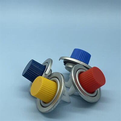 ब्यूटेन गैस एयरोसोल वाल्व लीक-प्रूफ सीलिंग तकनीक, एक इंच आकार, और कैसेट स्टोव के लिए रासायनिक प्रतिरोधी सामग्री के साथ