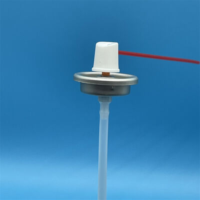 ऑटोमोटिव क्लीनिंग स्प्रे के लिए औद्योगिक एयरोसोल वाल्व, जिसमें कार्बोरेटर और इंजेक्टर क्लीनर शामिल हैं