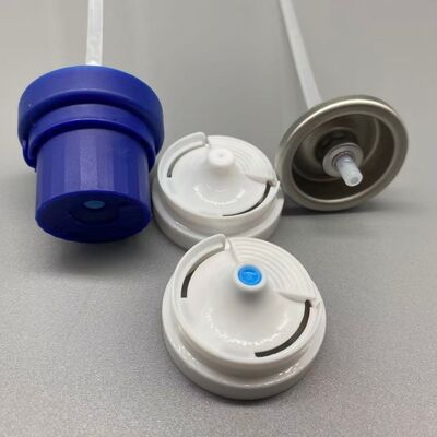 Premium Antibacterial Spray Aerosol Valve with Advanced Anti-Clog Technology and Wide-Angle Dispensing